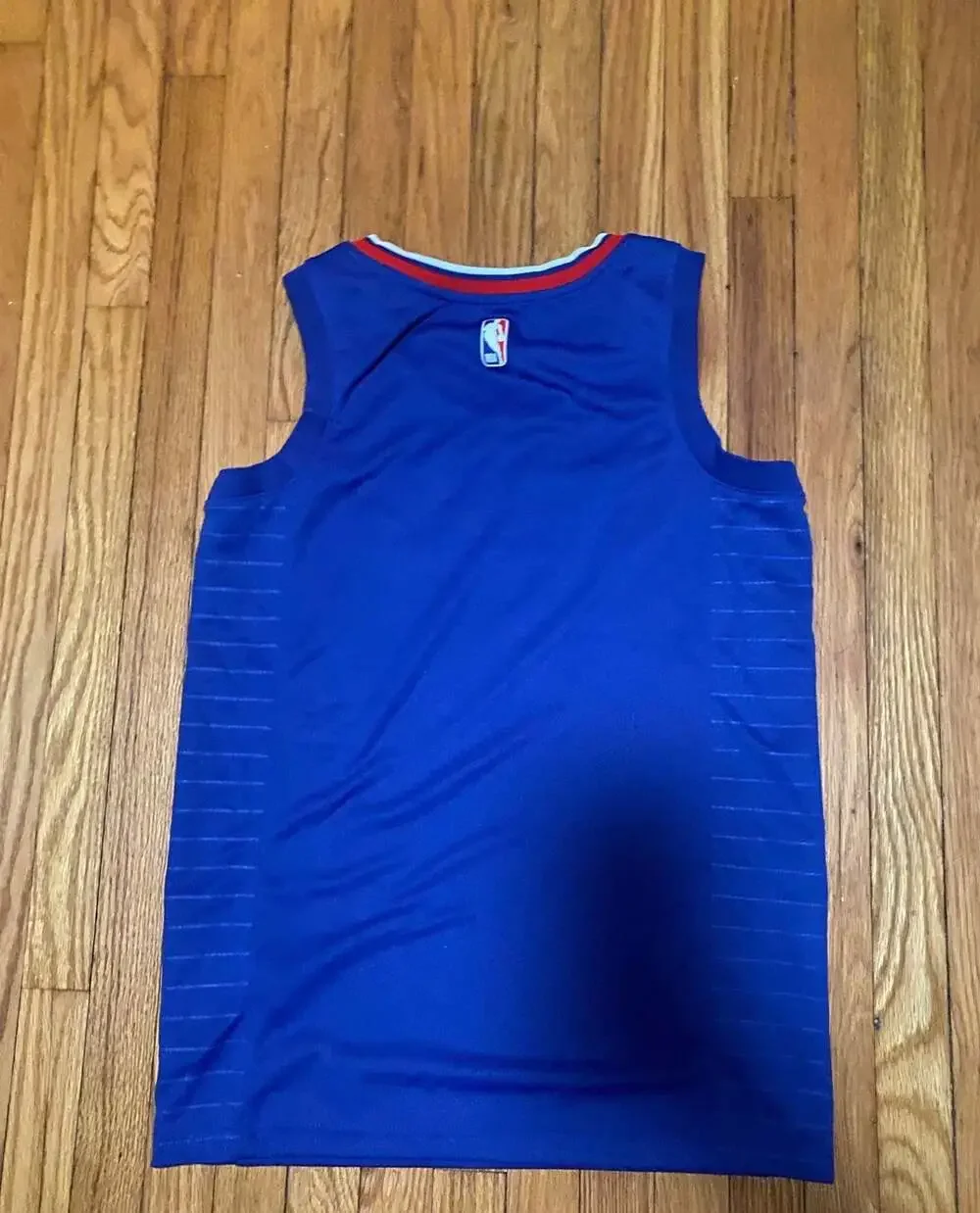 Nike LA Clippers Blank NBA Swingman Jersey Blue Size 40